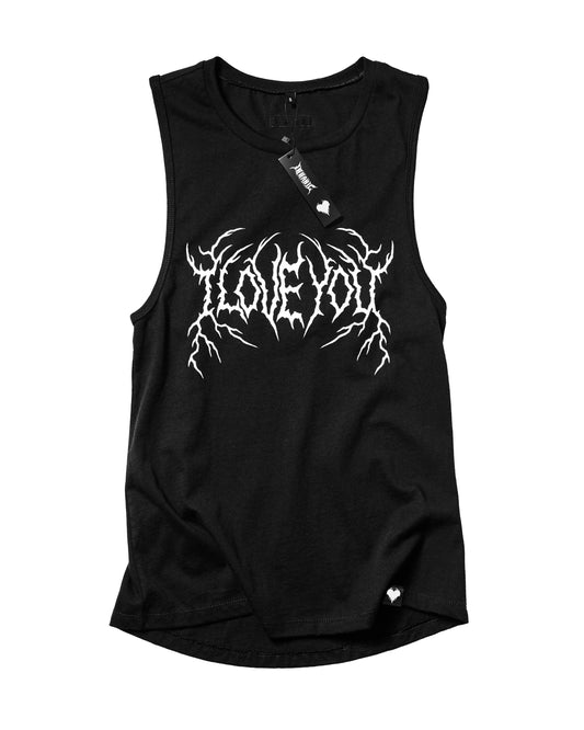 "I LOVE YOU" Woman Muscle Tee
