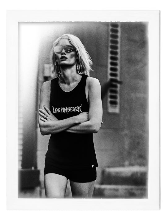 "LOS ANGELES" Woman Muscle Tee