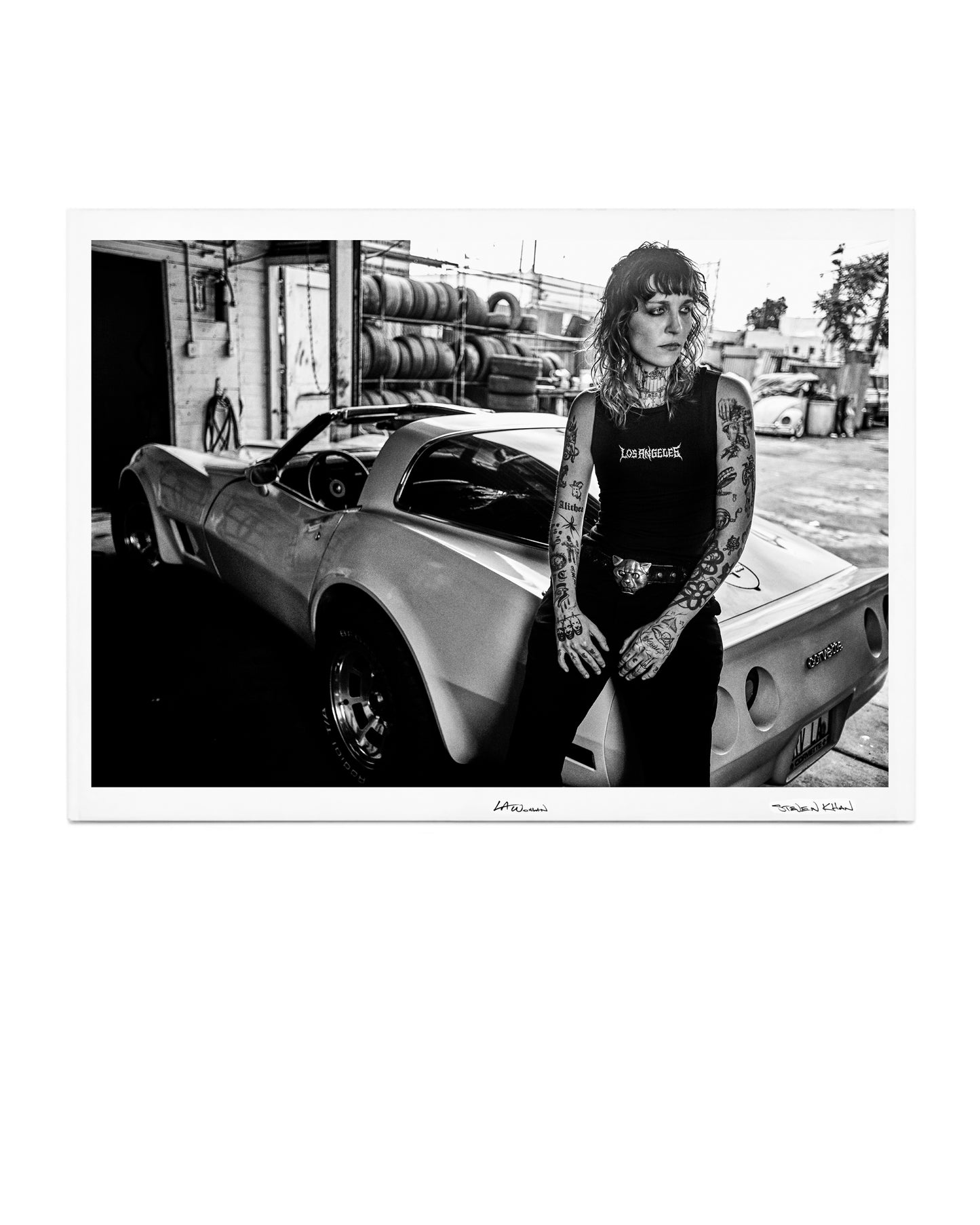"LA WOMAN" Signed Print
