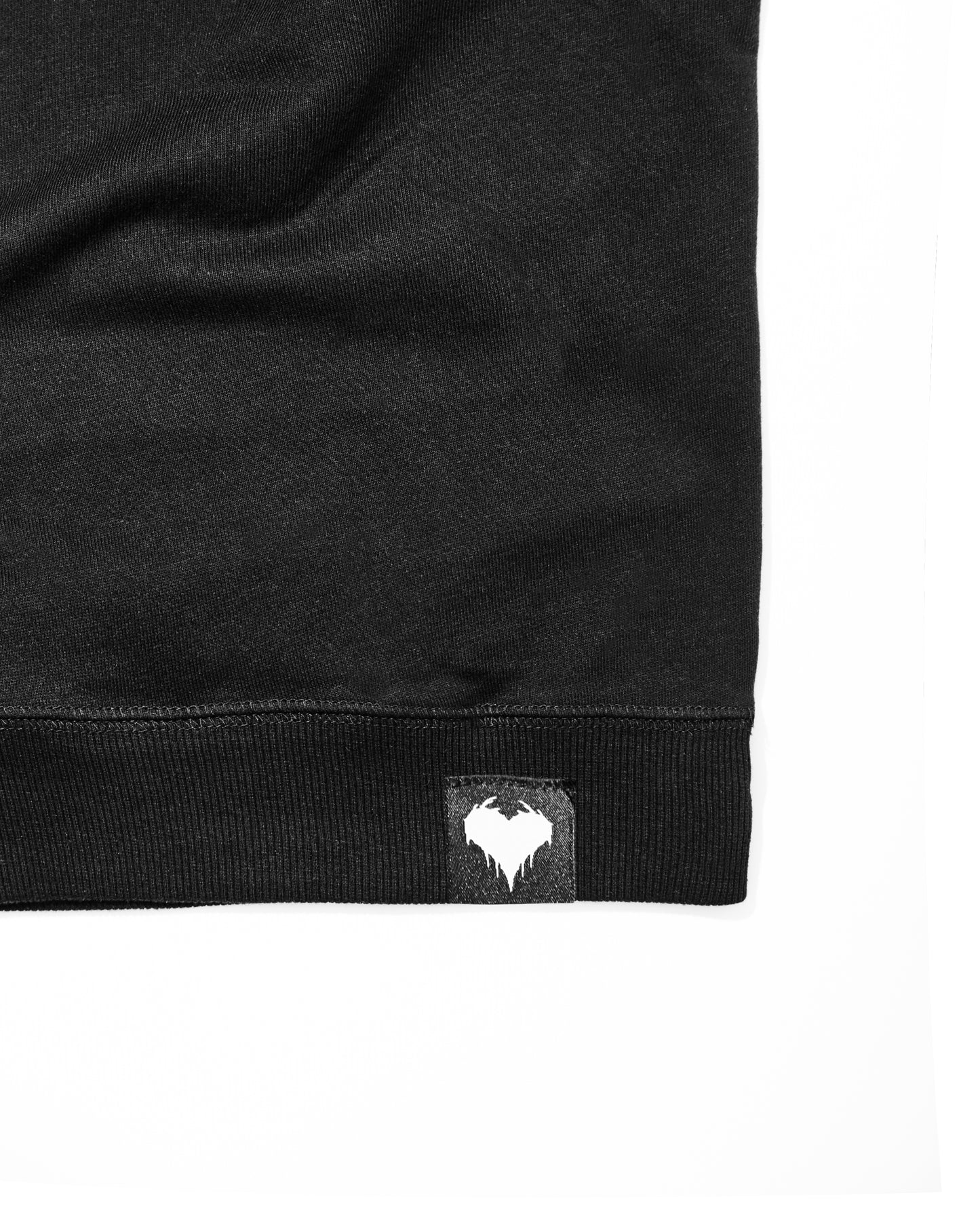 "HEART LA" LIGHT WEIGHT CREW NECK SWEATER