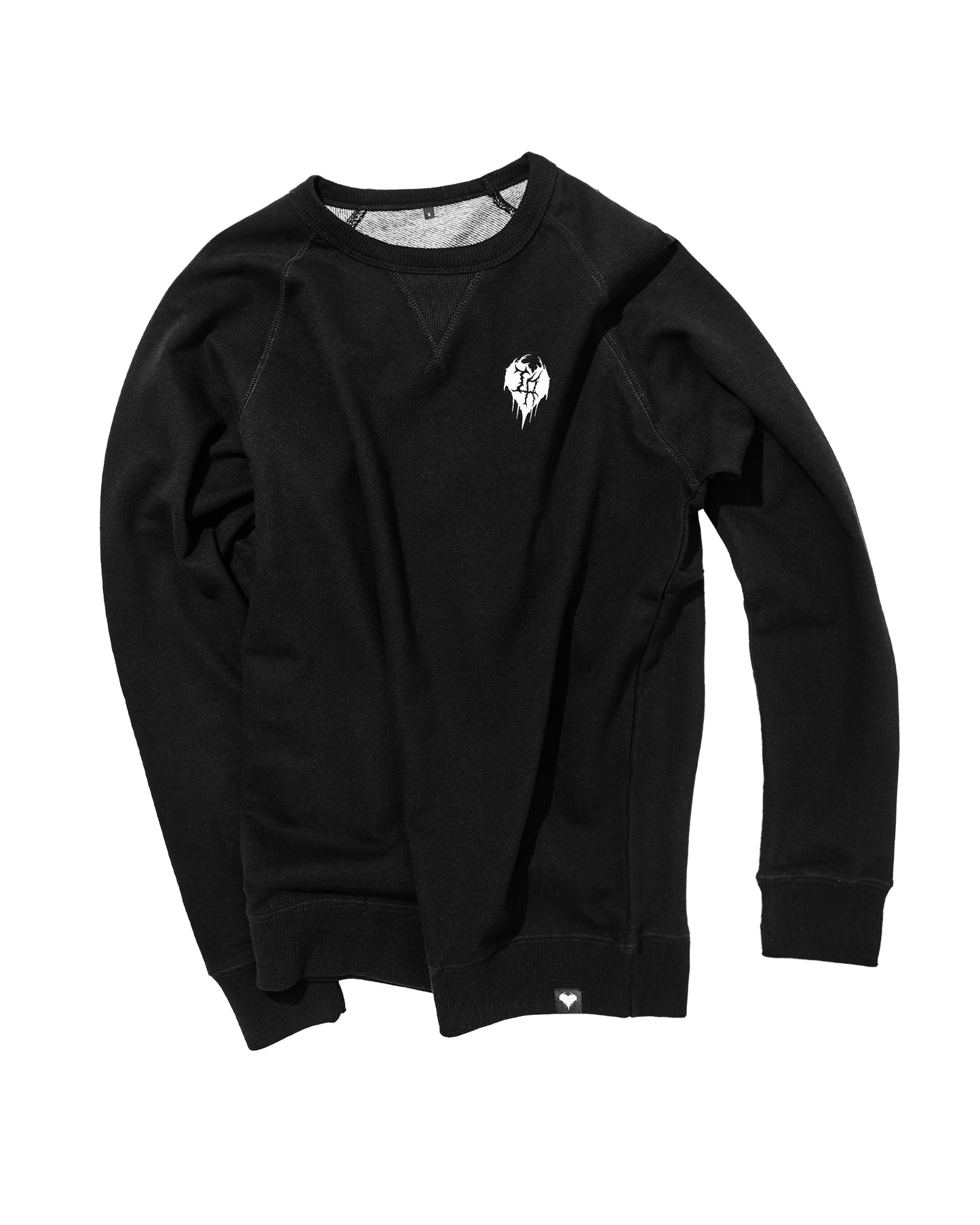 "HEART LA" LIGHT WEIGHT CREW NECK SWEATER