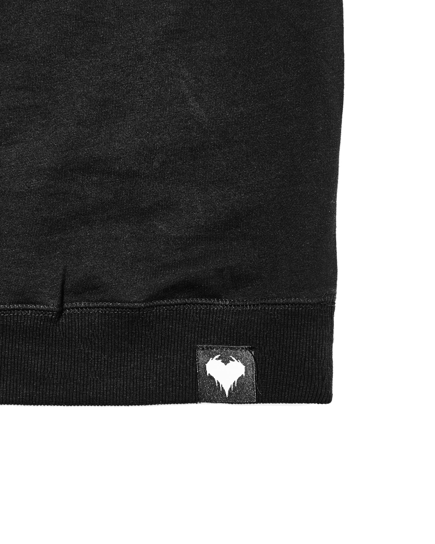 "I HEART U" LIGHT WEIGHT CREW NECK SWEATER